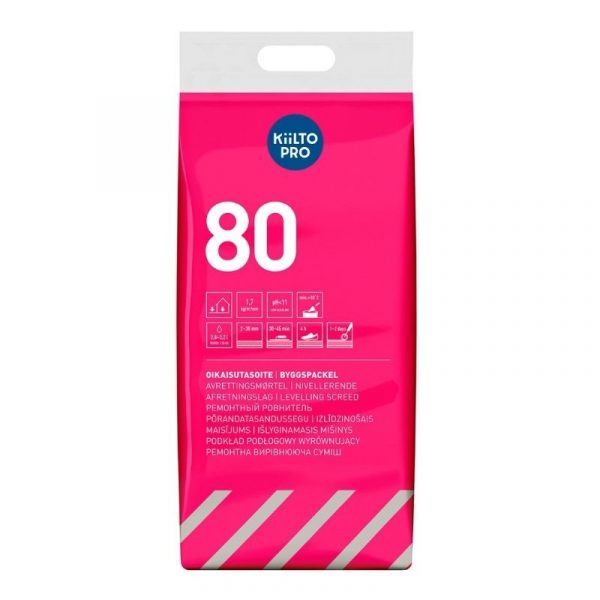 Oikaisutasoite Kiilto 80 20 kg