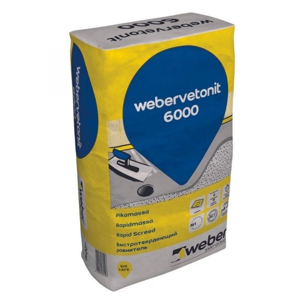Pikamassa Weber Vetonit 6000 20 kg