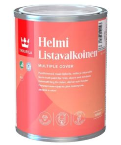 Lista- ja ovimaali Helmi 1 l listavalkoinen