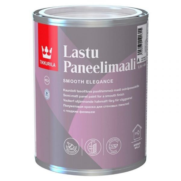 Paneelimaali Lastu 0,9 l valkoinen