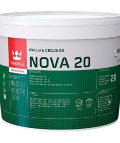 Remonttimaali Nova 20 puolihimmeä 9 l valkoinen sävytettävissä