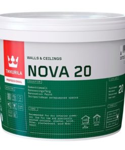 Remonttimaali Nova 20 puolihimmeä 2,7 l valkoinen sävytettävissä