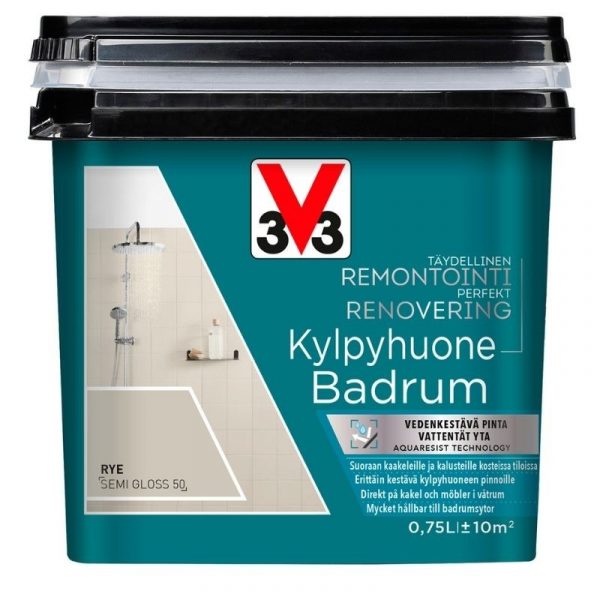 Kaakelimaali V33 seinille 750 ml Rye