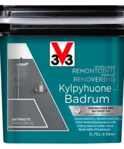 Kaakelimaali V33 seinille 750 ml Anthracite