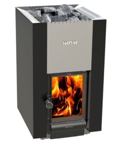 Puukiuas Harvia 22 GreenFlame musta 9-22 m³