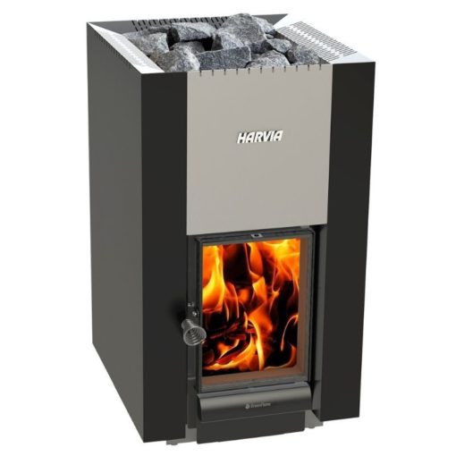 Puukiuas Harvia 22 GreenFlame musta 9-22 m³