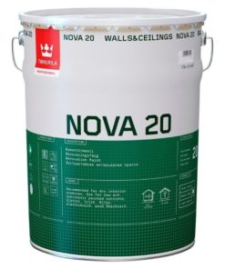 Remonttimaali Nova 20 puolihimmeä 18 l valkoinen sävytettävissä