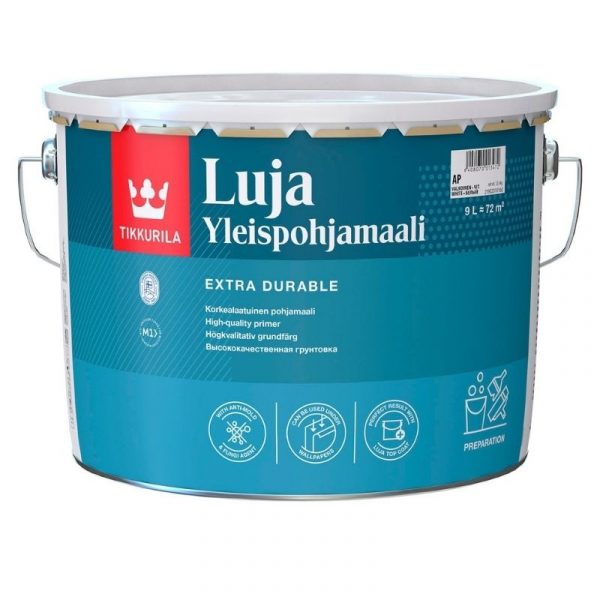 Yleispohjamaali Luja 9 l valkoinen