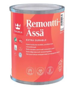 Sisämaali Remontti-Ässä 0,9 l A valkoinen sävytettävissä