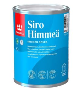 Kattomaali Siro Himmeä 0,9 l valkoinen