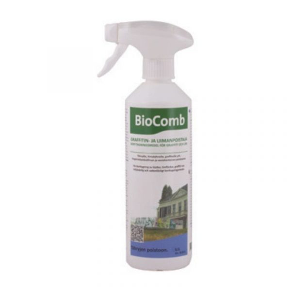Graffitin ja liimanpoistaja BioComb 0,5 l