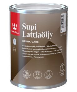 Lattiaöljy Supi 0,9 l sävytettävissä