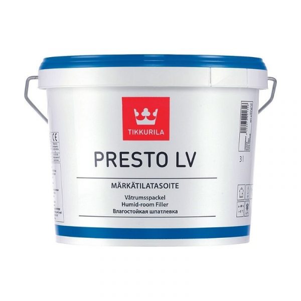 Märkätilatasoite Presto LV 3 L