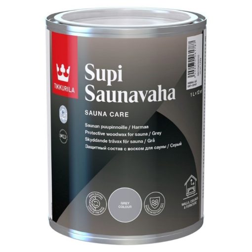 Saunavaha Supi 1 l harmaa