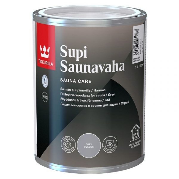 Saunavaha Supi 1 l harmaa