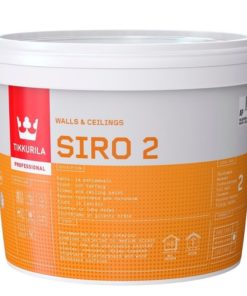 Pohja-ja kattomaali Siro 2 2,7 l valkoinen