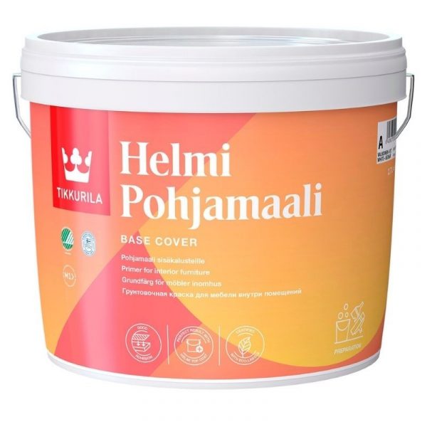 Pohjamaali Helmi 2,7 l valkoinen