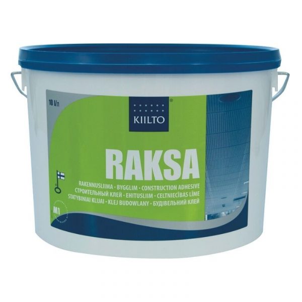 Rakennusliima Kiilto Raksa 10 l