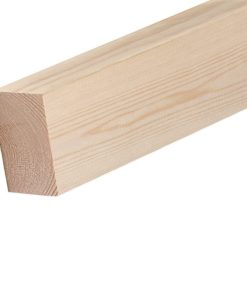 Höylätty mänty 45x70 mm oksainen