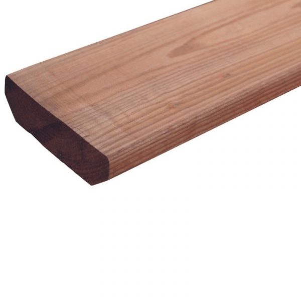 Kestopuu viistetty 28x95 mm ruskea