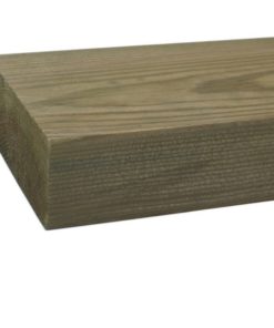 Kestopuu mitallistettu A 48x123 mm vihreä