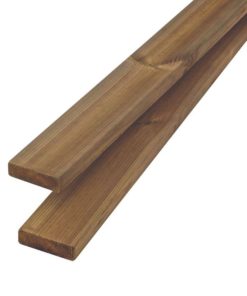 Kestopuu höylätty AB 21x95 mm ruskea