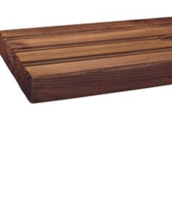 Kestopuu höylätty AB 28x120 mm ruskea uritettu