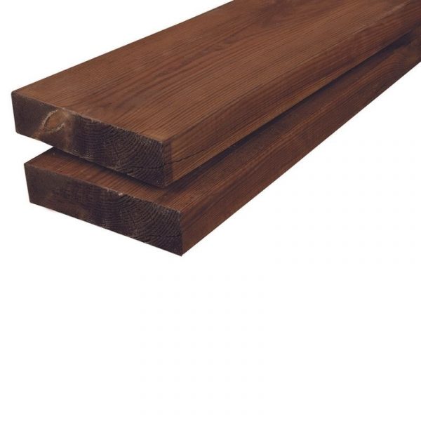 Kestopuu mitallistettu A 48x198 mm ruskea
