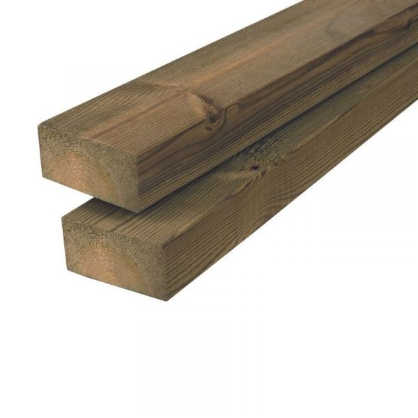 Kestopuu mitallistettu A 48x98 mm vihreä