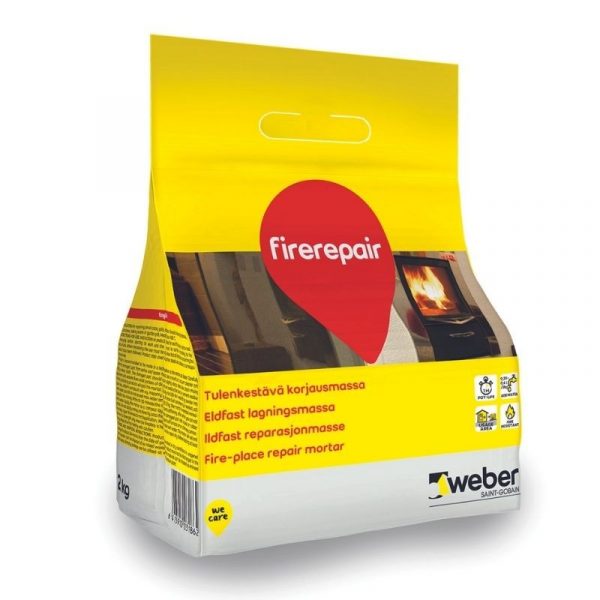 Korjausmassa Weber Fire Repair 2 kg tulenkestävä
