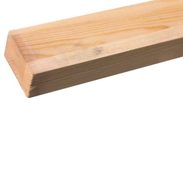 Väliseinätolppa 42x66 mm sormijatkettu
