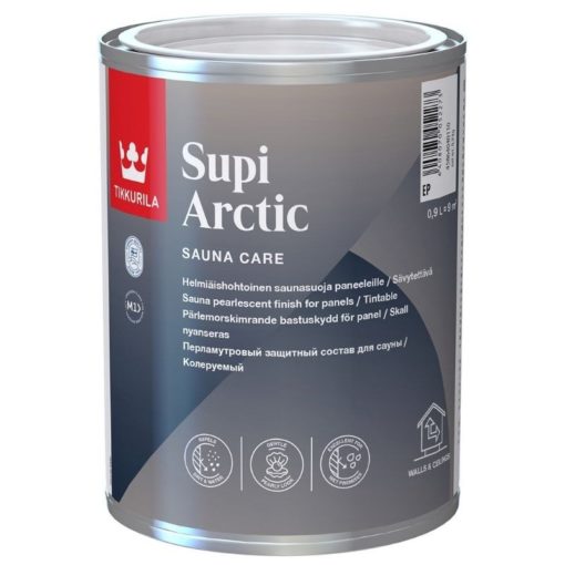 Saunasuoja Supi Arctic 0,9 l sävytettävissä