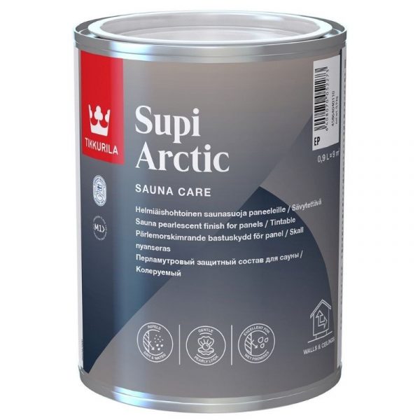 Saunasuoja Supi Arctic 0,9 l sävytettävissä