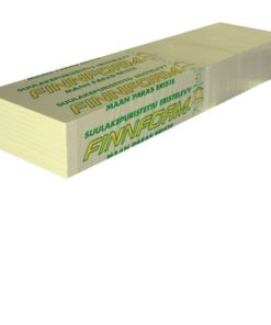 XPS-levy Finnfoam FI-300 100x600x2500 mm 1,5 m²/levy suorareunainen