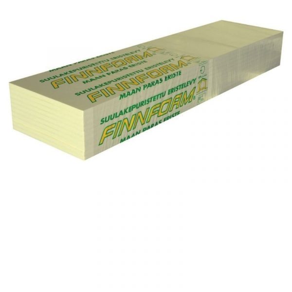 XPS-levy Finnfoam FI-300 30x600x2500 mm 1,5 m²/levy suorareunainen