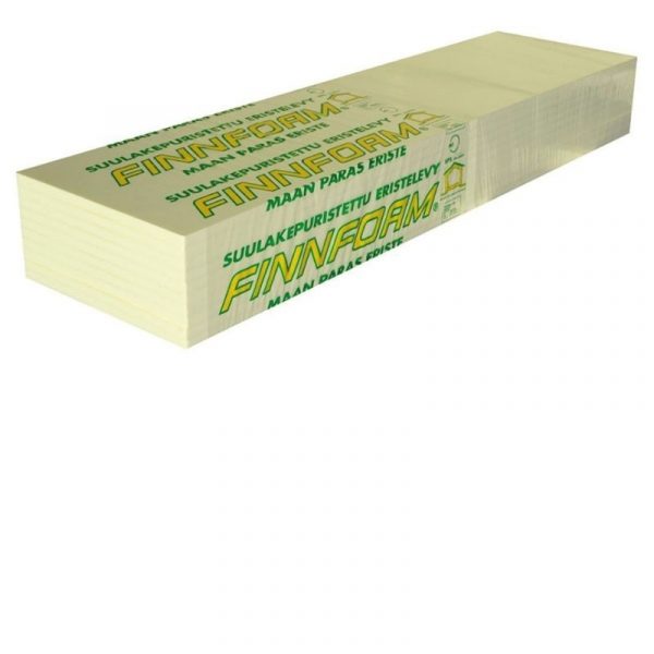 XPS-levy Finnfoam FI-300 20x600x2500 mm 1,5 m²/levy suorareunainen