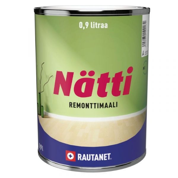 Remonttimaali Nätti 0,9 l valkoinen sävytettävissä