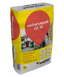 Ohutsaumalaasti Weber Vetonit OL 15 25 kg