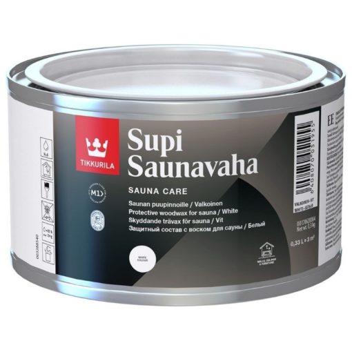 Saunavaha Supi 0,33 l valkoinen