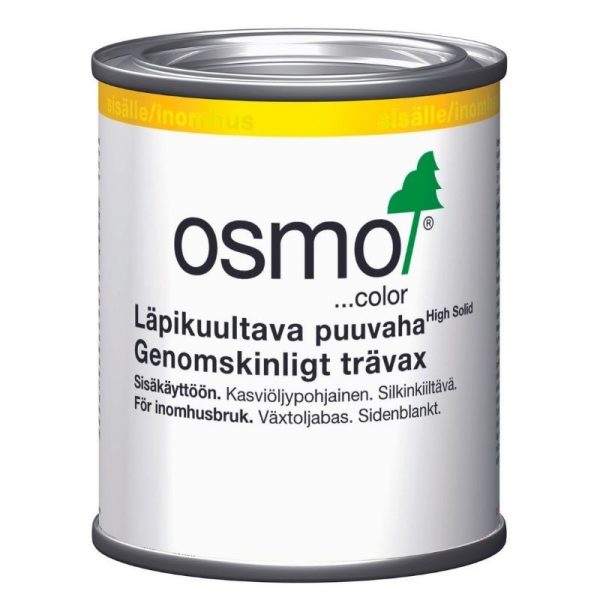 Puuvaha Osmo Color 3169 noki 0,125 l läpikuultava