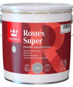 Ruosteenestomaali Rostex Super 3 l vaaleanharmaa