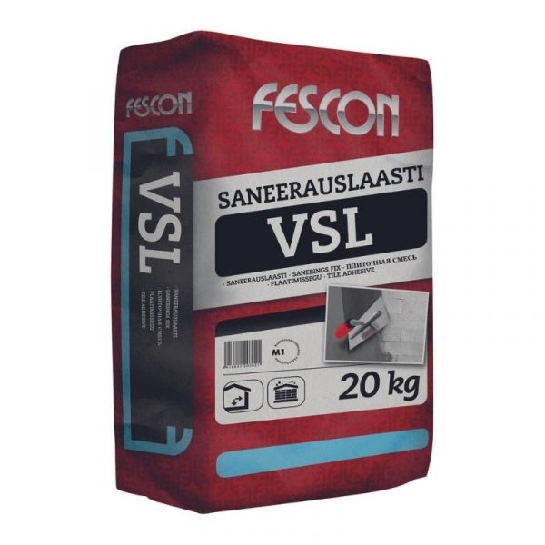 Saneerauslaasti Fescon VSL 20302 20 kg