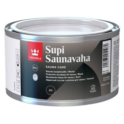 Saunavaha Supi 0,33 l musta