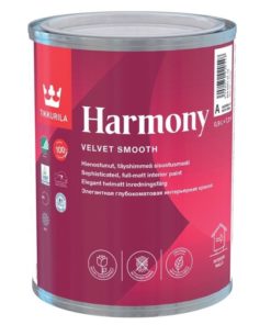 Sisustusmaali Harmony 0,9 l valkoinen sävytettävissä
