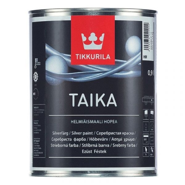 Helmiäismaali Taika 0,9 l hopea