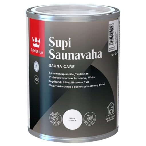 Saunavaha Supi 1 l valkoinen