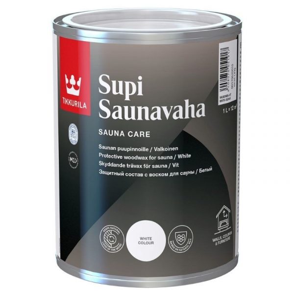 Saunavaha Supi 1 l valkoinen