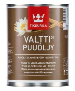 Puuöljy Valtti 0,9 l kirkas sävytettävissä