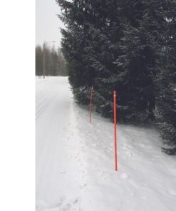 Aurausviitta heijastava 25x1500 mm oranssi