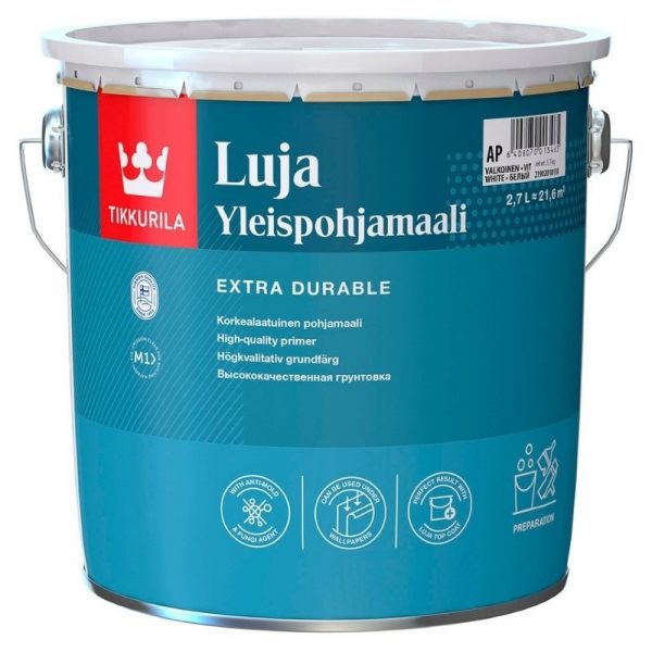 Yleispohjamaali Luja 2,7 l valkoinen